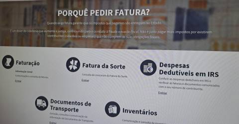 Portal das Finanças continua com dificuldades técnicas para validar faturas do IRS