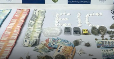 PSP faz 4 detidos e apreende 2693 doses de droga e 20 mil euros em dinheiro