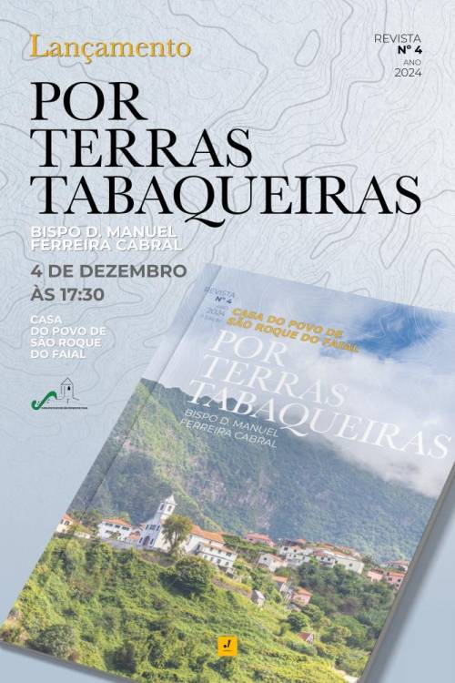 Revista ‘Por Terras Tabaqueiras’ lançada amanhã