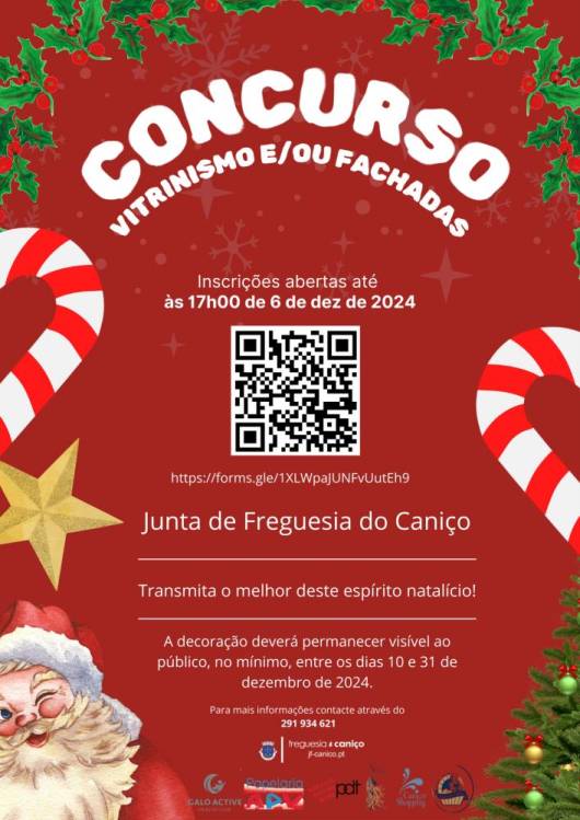 Natal: Junta de Freguesia do Caniço promove concurso de vitrinismo