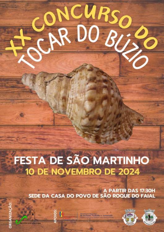 Concurso do Tocar do Búzio este domingo em São Roque do Faial