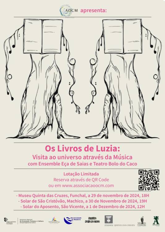 AOCM apresenta ‘Os Livros de Luzia’ este fim de semana