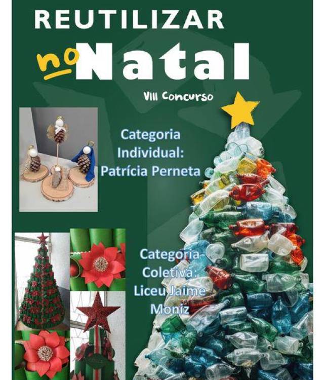 VIII concurso ‘Reutilizar no Natal’ 2023 da CMF com recorde de participantes