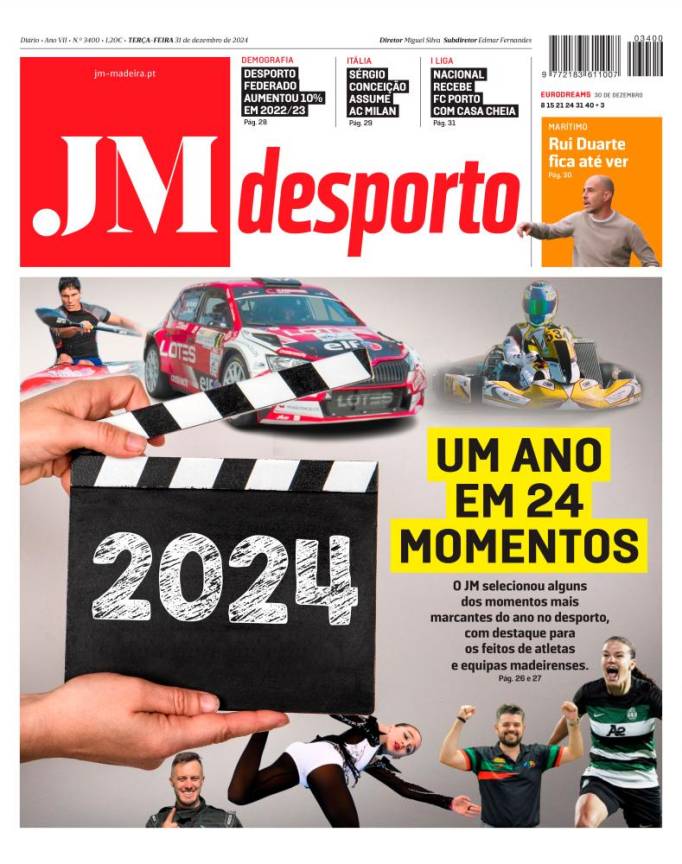 Terça-feira 31 de dezembro de 2024