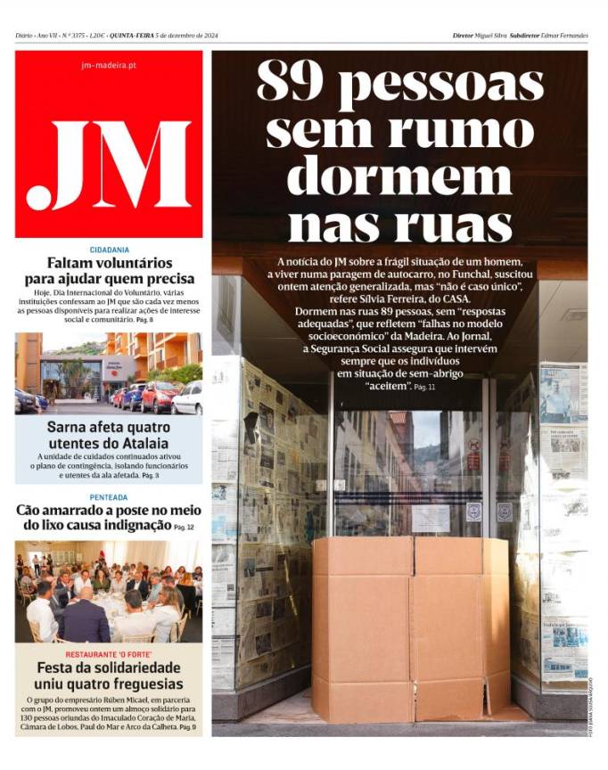 Quinta-feira 5 de dezembro de 2024