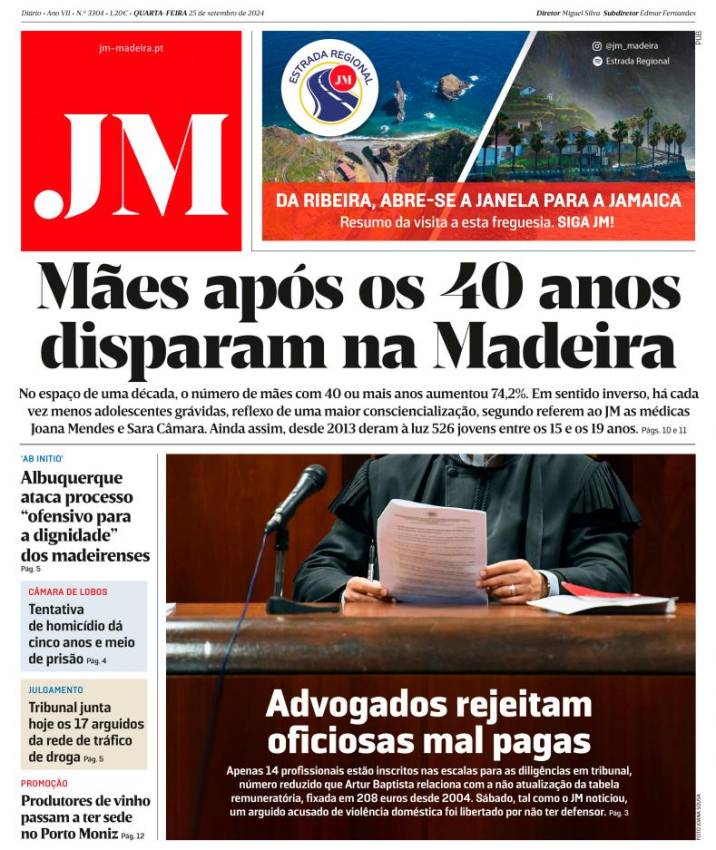 Quarta-feira 25 de setembro de 2024