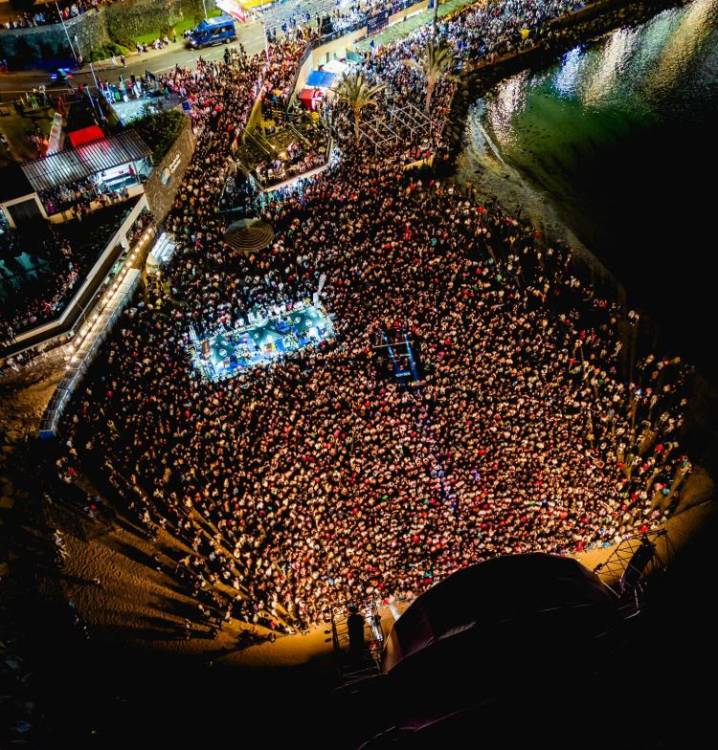 Um mar de gente fez a festa no São João da Calheta