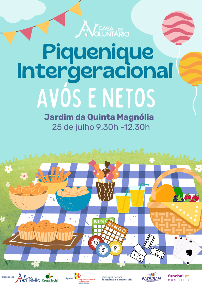 Evento acontece a 25 de julho, entre as 9h30 e as 12h30, no Jardim da Quinta Magnólia.