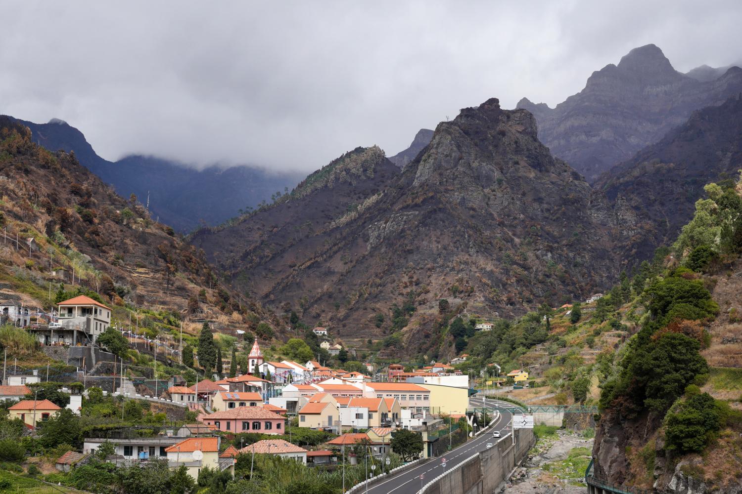 O depois na Serra de Água.