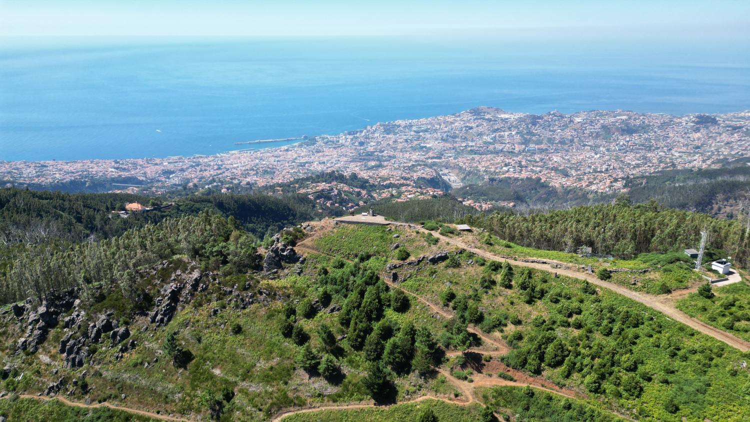 Miradouro do Pico Alto, uma cereja no topo do Parque Ecológico