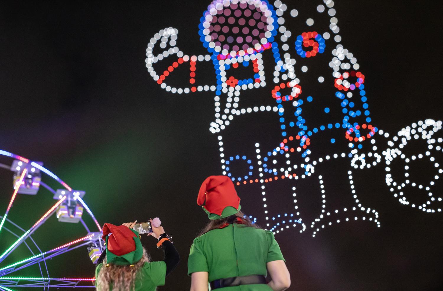 Viaje até ao parque temático de Natal ‘Christmas Wonderland’, em Miami (fotogaleria)