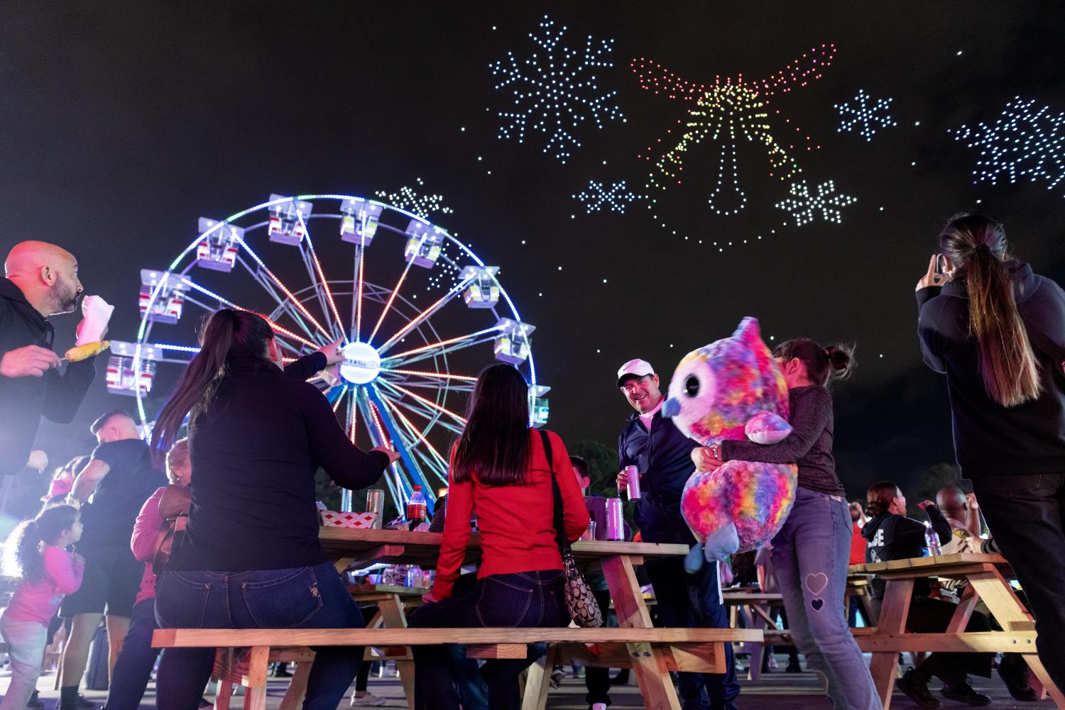 Viaje até ao parque temático de Natal ‘Christmas Wonderland’, em Miami (fotogaleria)