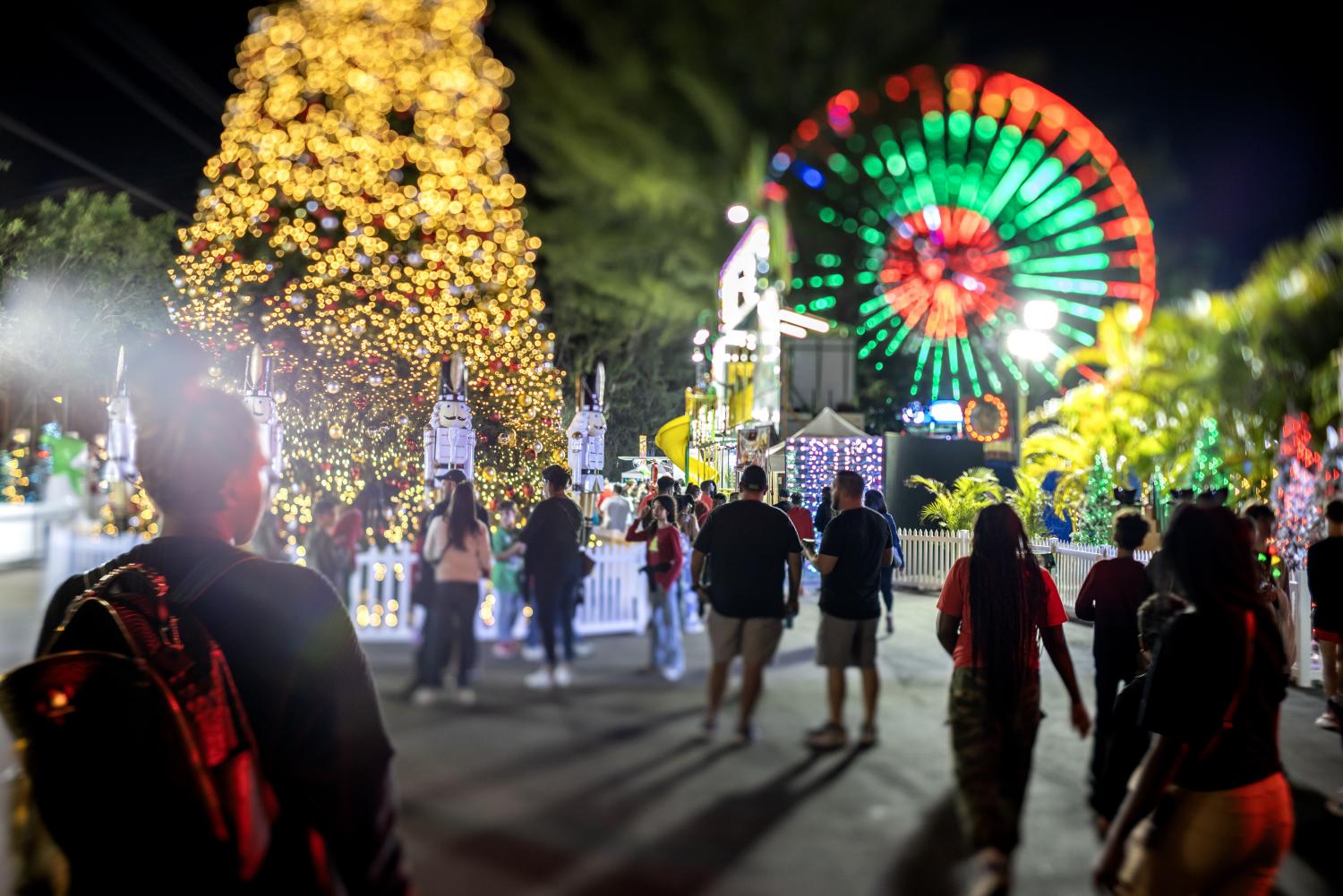 Viaje até ao parque temático de Natal ‘Christmas Wonderland’, em Miami (fotogaleria)