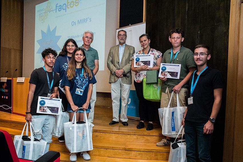 MIRFs agraciados com uma menção honrosa na final nacional do concurso.