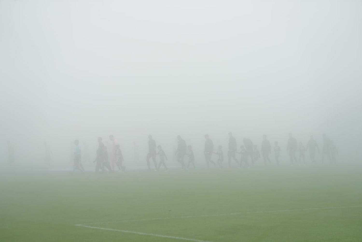 Início do jogo Nacional vs Tondela suspenso