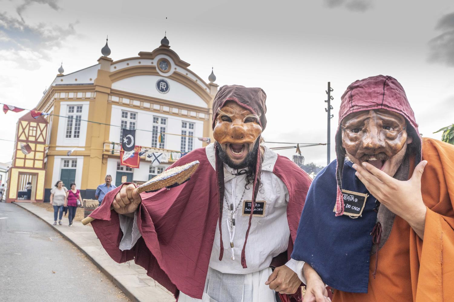 Teatro Bolo do Caco participa em Feira Quinhentista nos Açores (com fotos)