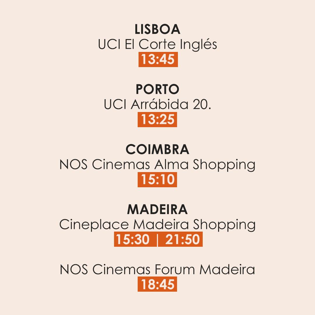 Cinema Festival with tickets at €3.50 features a Madeiran film