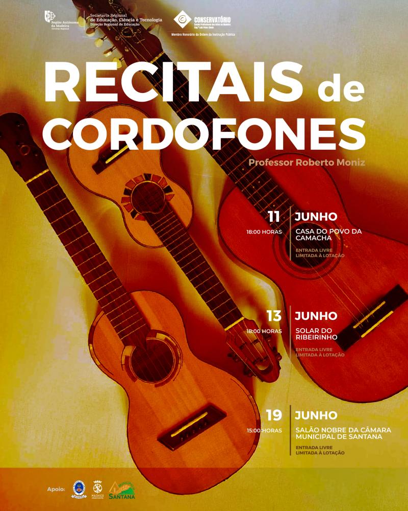 Conservatório promove recitais de cordofones tradicionais em Machico, Santana e Camacha