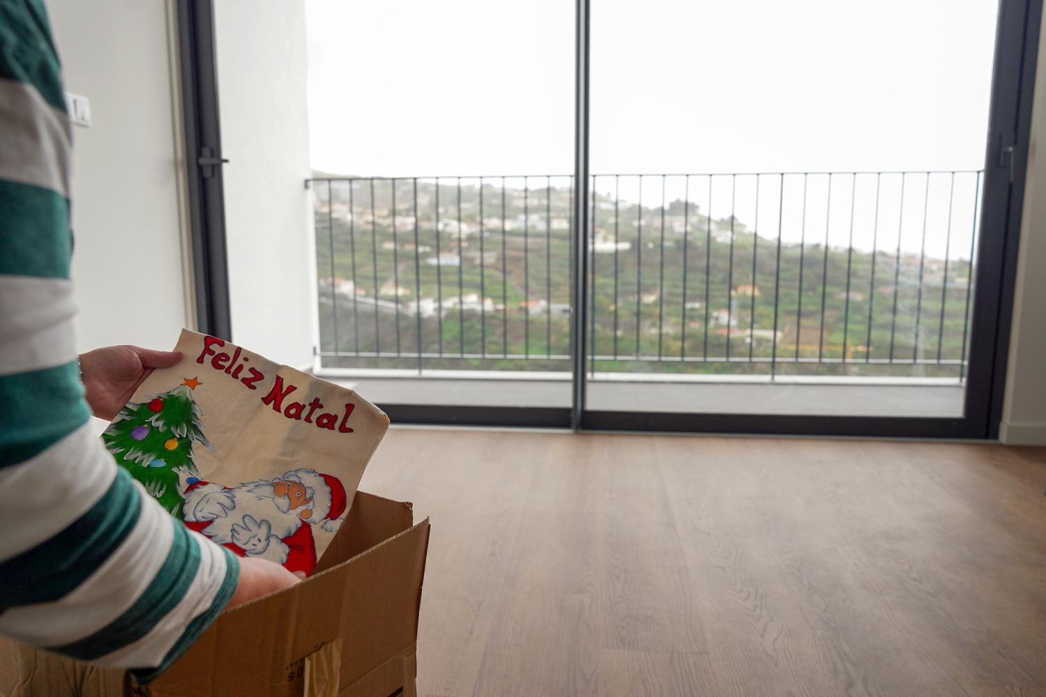 “Ter um apartamento novo foi a melhor prenda de Natal de toda a minha vida”