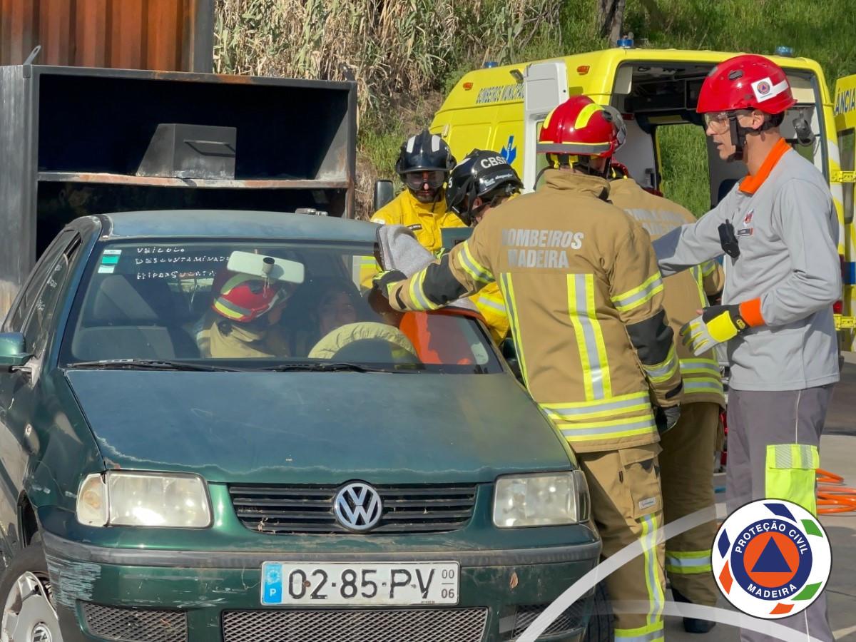 Treino para uma vítima encarcerada