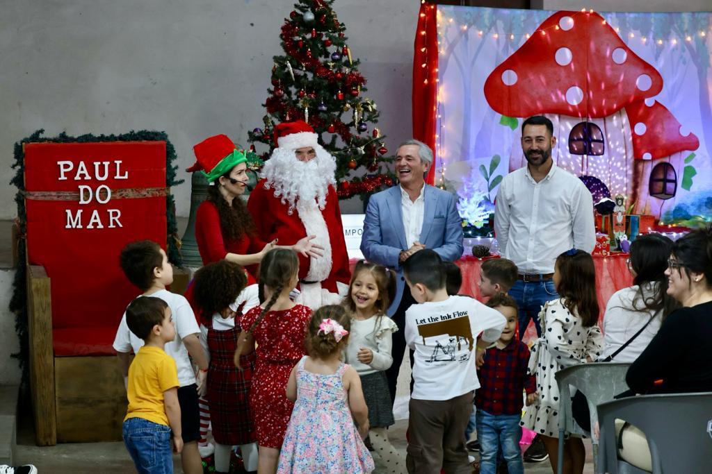 Crianças do Paul do Mar já receberam prendas do Pai Natal