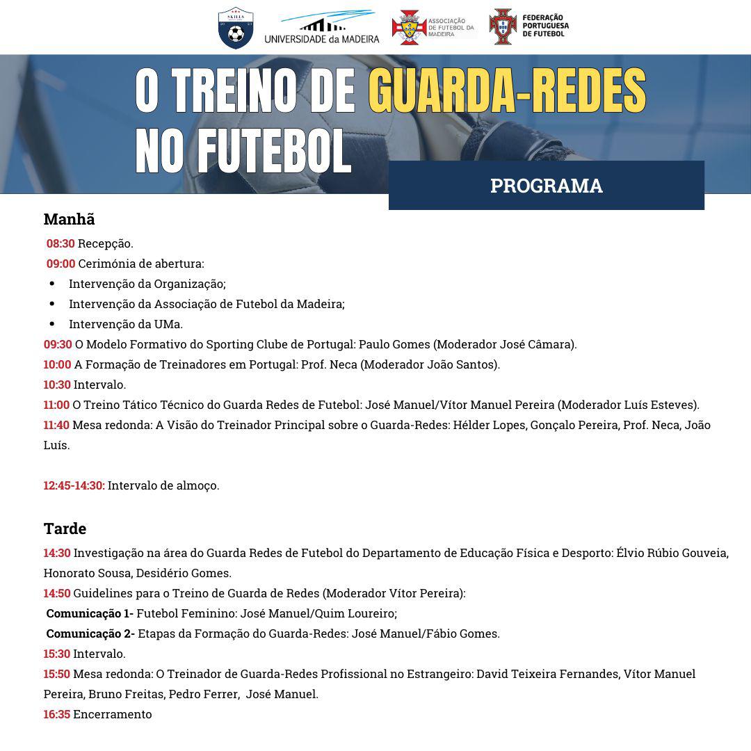 Treino de Guarda-redes centra atenções este sábado na UMa