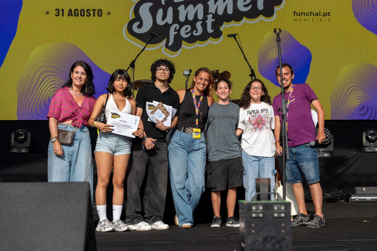 Sete mil pessoas passaram pelo recinto da primeira edição do ‘Funchal Summer Fest’ (com fotos e vídeo)